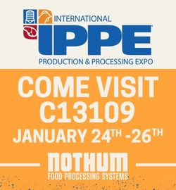 Booth location at IPPE 2023. Visit Hall C, Booth 13109.